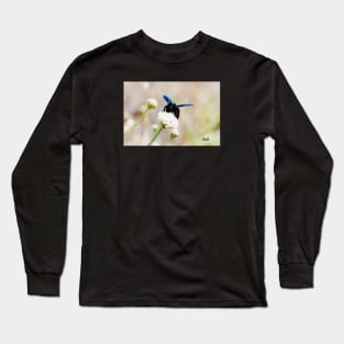 Blue Bee / Swiss Artwork Photography Long Sleeve T-Shirt